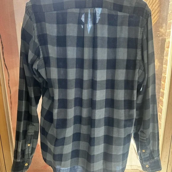 Polo by Ralph Lauren Men's Blue Checkered Shirt - Picture 3 of 4